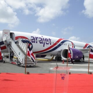 Arajet Receives its Tenth Aircraft “Los Haitises” With a Big Event