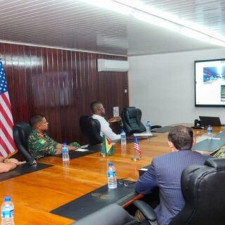Guyana & US Officials Meet to Build on Bilateral Security Pact
